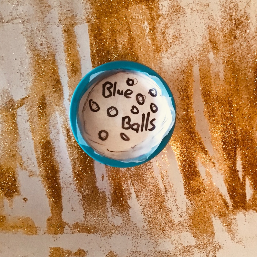 Blue balls slime